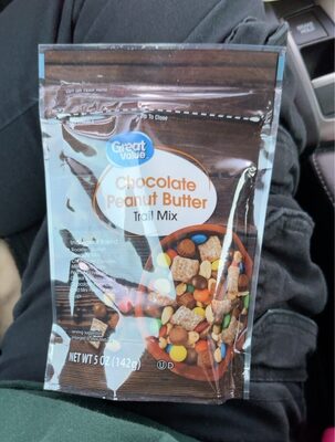 Chocolate Peanut Butter Indulgent Blend Roasted Salted Peanuts, Milk Chocolate Candies, Milk Chocolate Peanut-Flavored Cereal Squares, Milk Chocolate Peanuts And Peanut Butter Cups Trail Mix, Chocolate Peanut Butter