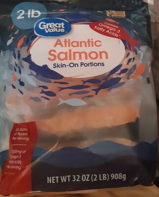 Atlantic Salmon Skin-On Portions