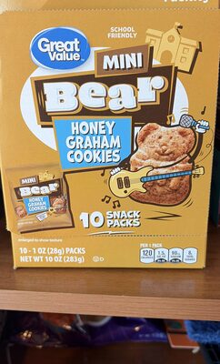 Honey Graham Mini Bear Cookies, Honey Graham