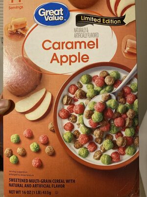 Caramel Apple Sweetened Multi-Grain Cereal, Caramel Apple