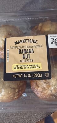 Banana Nut Muffins, Banana Nut