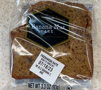 Banana Nut Cake, Banana Nut