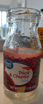 Thick & Chunky Hot Salsa, Thick & Chunky