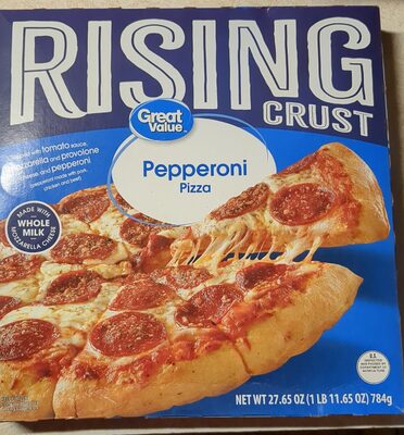 Pepperoni Rising Crust Pizza, Pepperoni