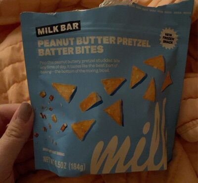 Peanut Butter Pretzel Batter Bites, Peanut Butter
