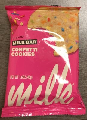 Confetti Milk Bar Cookies, Confetti