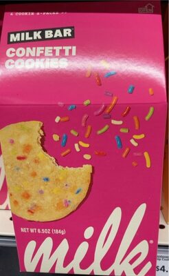 Confetti Cookies, Confetti