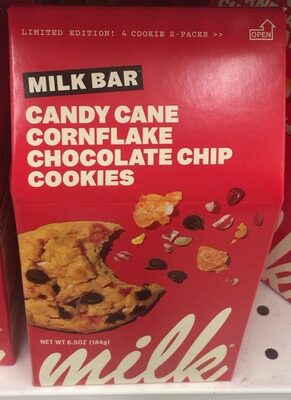 Candy Cane Cornflake Chocolate Chip Cookies, Candy Cane; Cornflake; Chocolate Chip