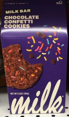 Chocolate Confetti Cookies, Chocolate