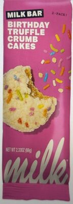 Birthday Truffle Crumb Cakes, Birthday Truffle