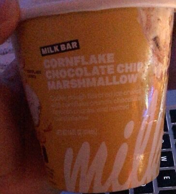 Cornflake Chocolate Chip Marshmallow Ice Cream, Cornflake; Chocolate Chip; Marshmallow