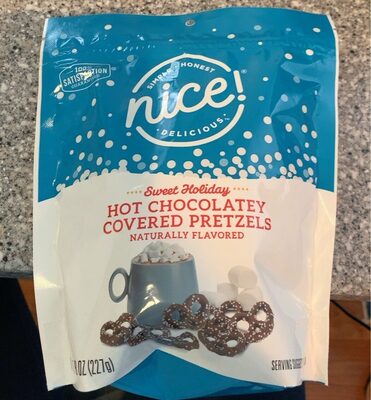 Hot Chocolatey Flavored Covered Pretzels, Hot Chocolatey