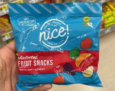 Assorted Flavored Fruit Snacks, Assorted