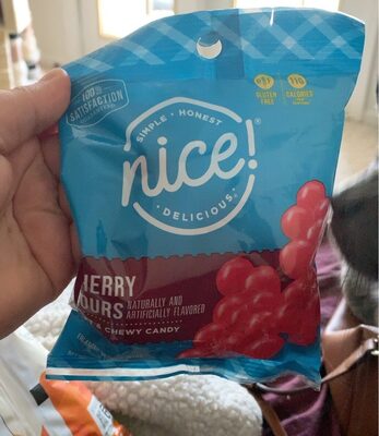 Cherry Sours Flavored Soft & Chewy Candy, Cherry Sours