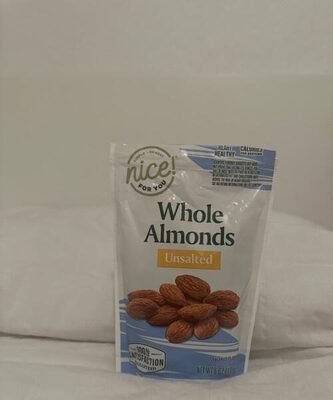 Unsalted Whole Almonds, Unsalted