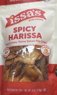 Spicy Harissa Pita Chips