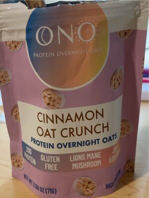 Cinnamon Oat Crunch Protein Overnight Oats, Cinnamon Oat Crunch