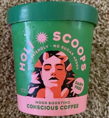 Conscious Coffee Mood Boosting Ice Cream, Conscious Coffee
