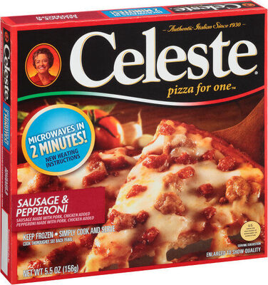 CELESTE Sausage And Pepperoni Pizza