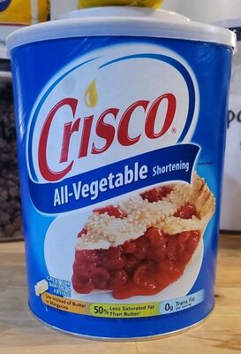 All-Vegetable Shortening, All-Vegetable