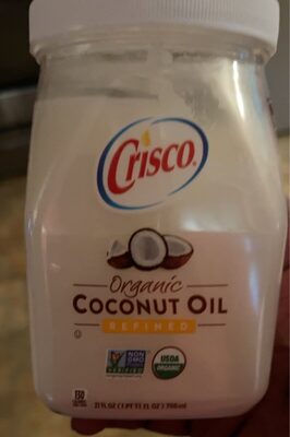 Organic Refined Coconut Oil, Coconut