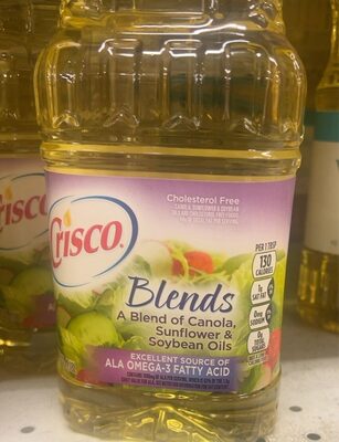 Blends A Blend Of Canola, Sunflower & Soybean Oils