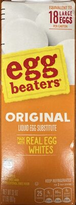 Original Cholesterol Free Real Egg Product, Original