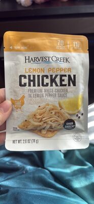 Premium White Chicken In Lemon Pepper Sauce, Lemon Pepper Sauce