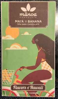 Mai'A Banana 70% Dark Chocolate, Mai'A Banana