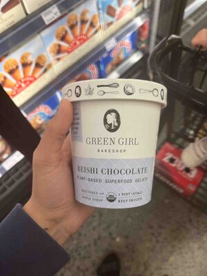 Reishi Chocolate Plant-Based Gelato, Reishi Chocolate