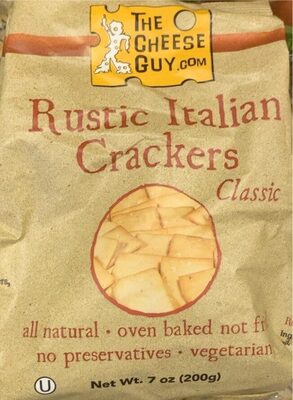 Classic Rustic Italian Crackers, Classic