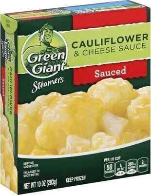 Sauced Cauliflower & Cheese Sauce, Sauced