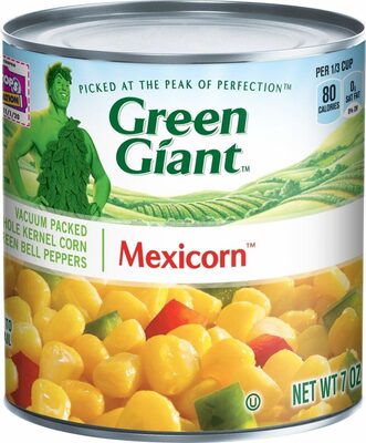 Mexicorn Vacuum Packed Whole Kernel Corn Red & Green Bell Peppers, Mexicorn
