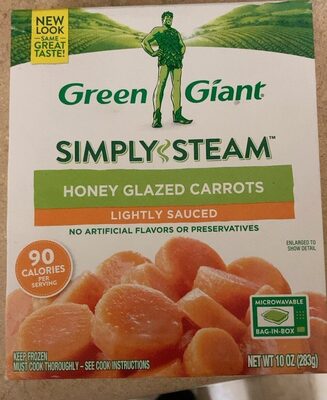 Lightly Sauced Honey Glazed Carrots, Lightly Sauced