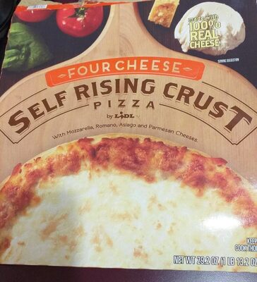 Four Cheese Self Rising Crust Pizza, Four Cheese