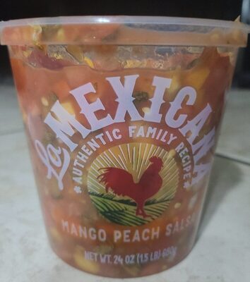 Mild Mango Peach Salsa, Mild Mango Peach