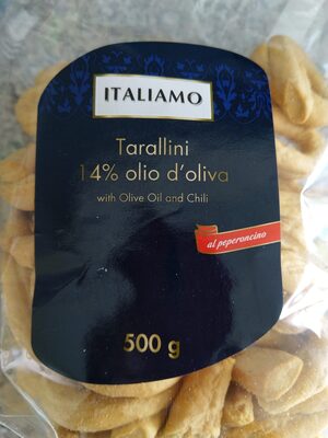 Italian Style Recipe Tarallini Baked Snack, Italian Style Recipe