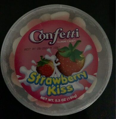 Strawberry Kiss Gummi Candy, Strawberry Kiss