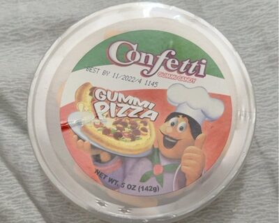 Gummi Pizza Candy