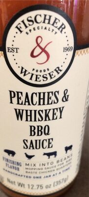 Peaches & Whiskey BBQ Sauce, Peaches & Whiskey