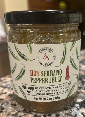 Hot Serrano Pepper Jelly, Hot Serrano Pepper