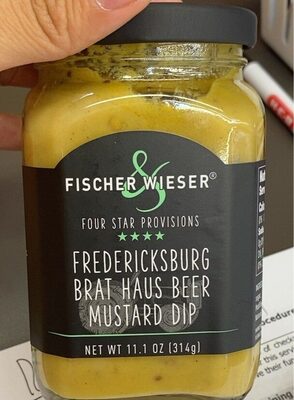 Fredericksburg Brat Haus Beer Mustard Dip, Fredericksburg Brat Haus Beer Mustard