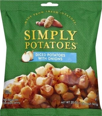 Diced With Onions Potatoes