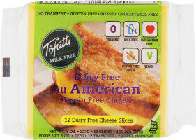 American Dairy Free Cheese Slices, American