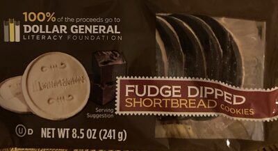 Fudge Dipped Shortbread Cookies, Fudge Dipped