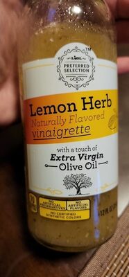Lemon Herb Vinaigrette, Lemon Herb