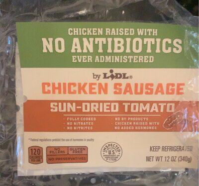 Sun-Dried Tomato Chicken Sausage, Sun-Dried Tomato Chicken