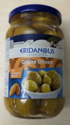 Almond Stuffed Green Olives, Almond