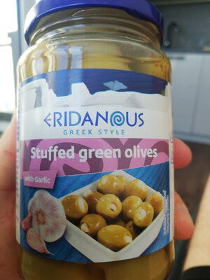 Garlic Stuffed Green Olives, Garlic