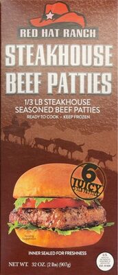 Steakhouse Beef Patties, Steakhouse Beef